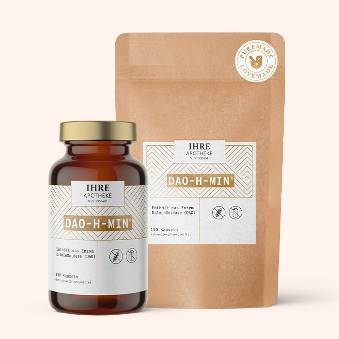 Pharmanufactur Elegance DAO-H-MIN Duo Braunglas